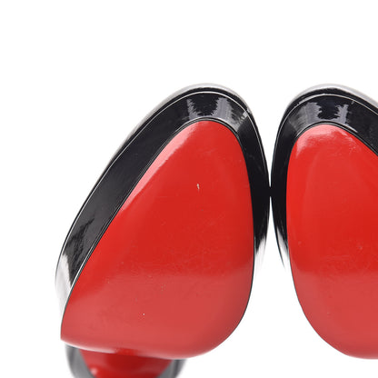 Christian Louboutin Patent Bianca 140 Pumps 38 Black 8 of 9