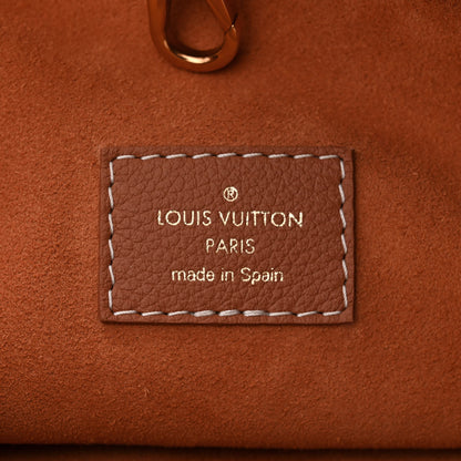 Louis Vuitton LOUIS VUITTON Grained Calfskin Low Key Hobo MM Cognac 6 of 9