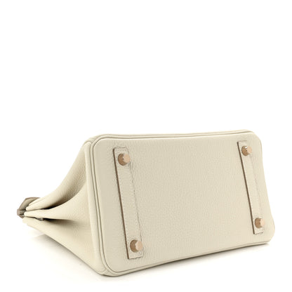 Hermes Togo Birkin 25 Craie 4 of 11