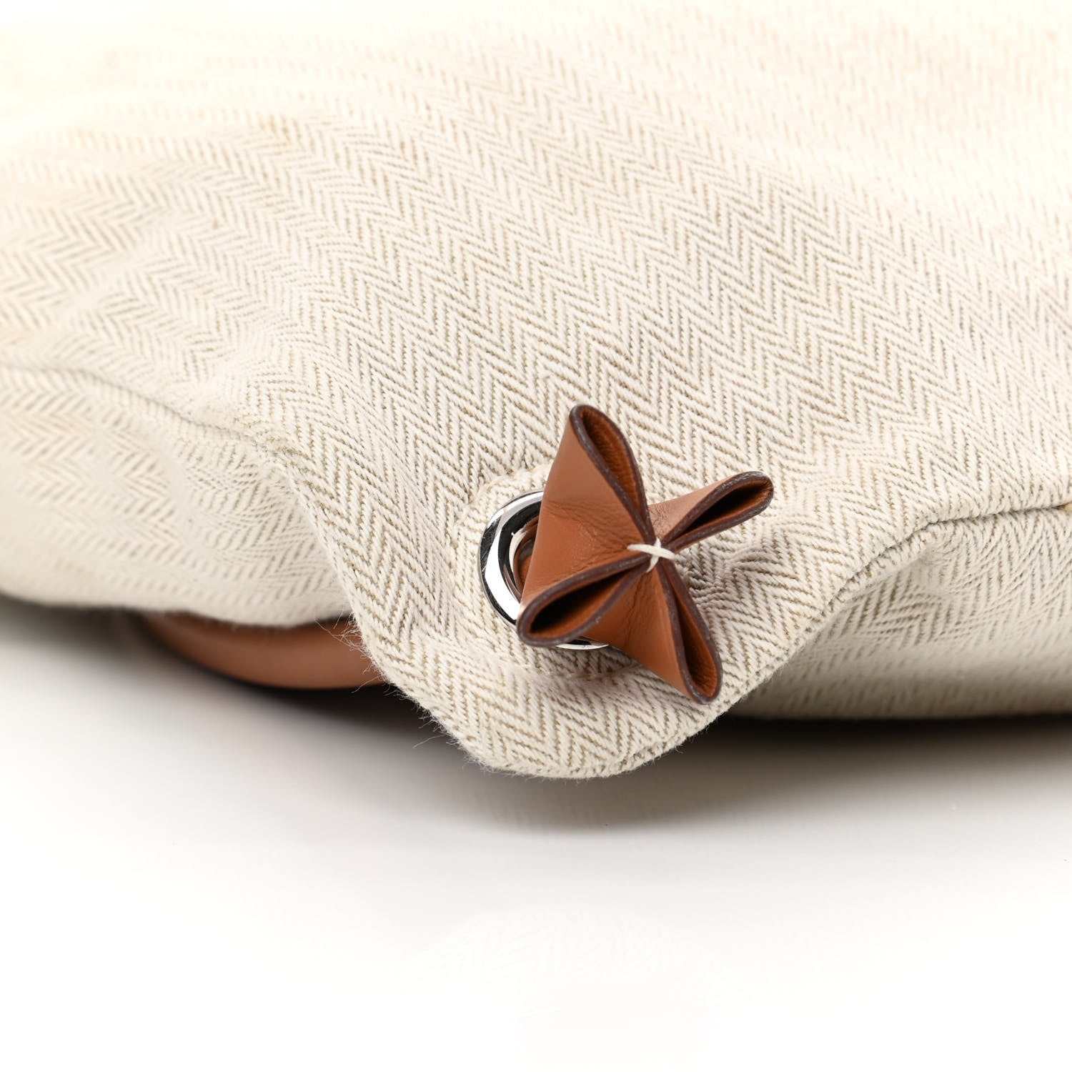 Hermes Toile Swift Maline Bag Gold Craie 14 of 23