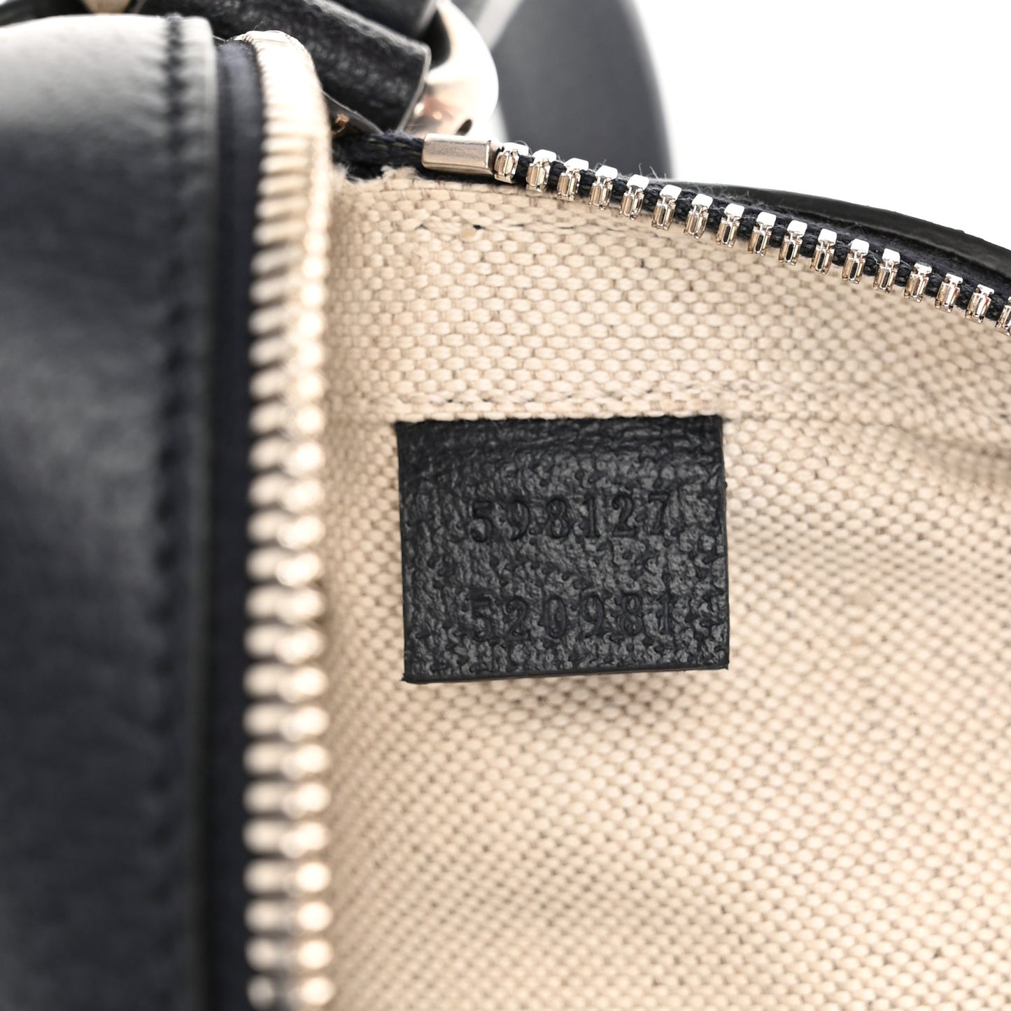 GG Supreme Monogram Textured Calfskin Web Mini Ophidia Messenger Beige Blue