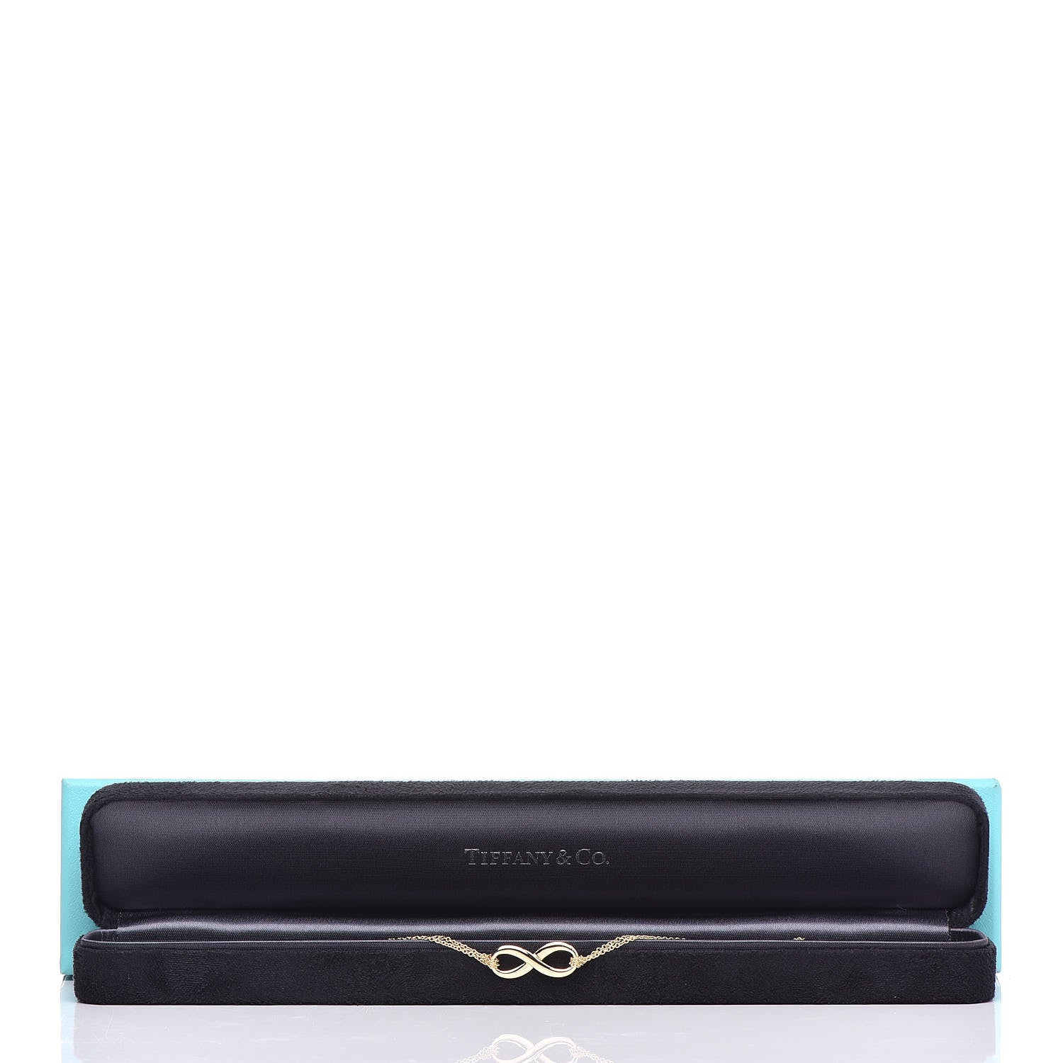 Tiffany 18K Yellow Gold Infinity Bracelet 6 of 6