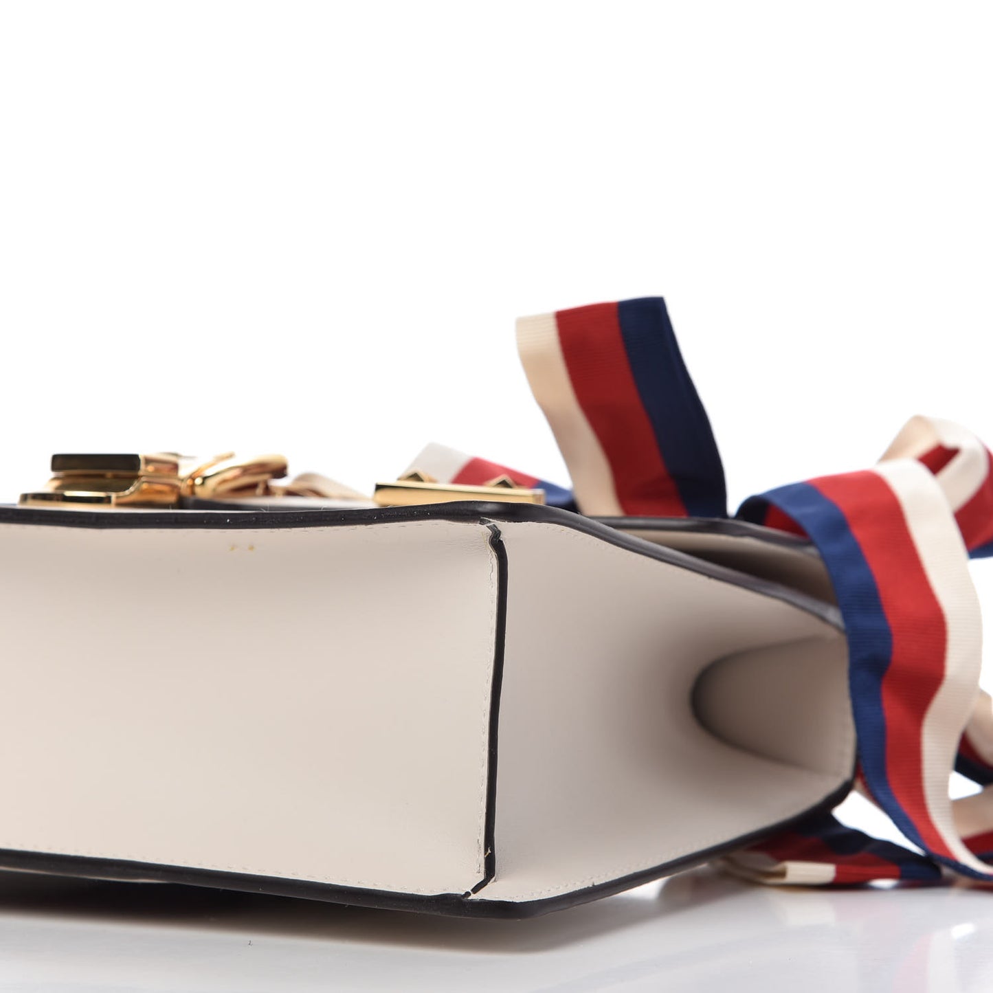Calfskin Small Sylvie Shoulder Bag Off White