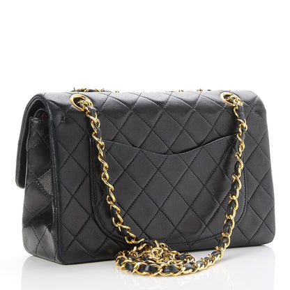 Chanel Lambskin Quilted Small Double Flap Black 4 of 9