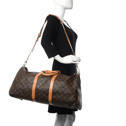 Louis Vuitton Monogram Keepall Bandouliere 55 2 of 16