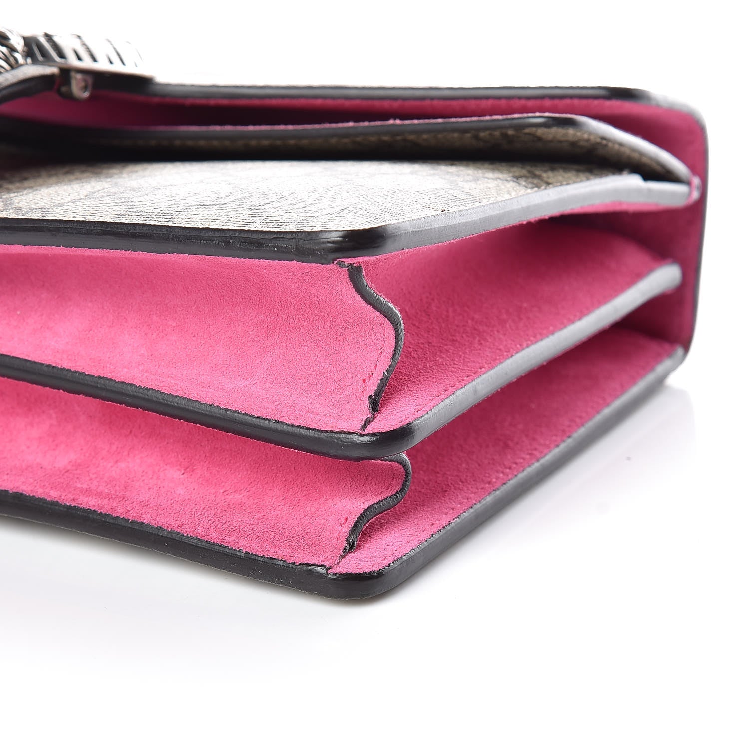 Gucci GG Supreme Monogram Small Dionysus Shoulder Bag Pink 7 of 14