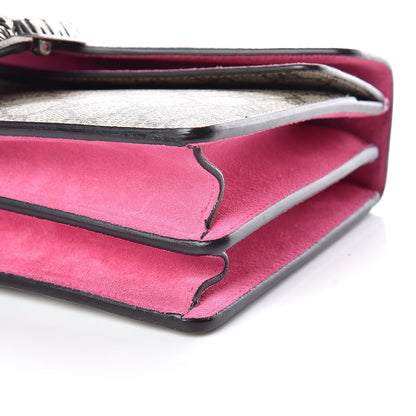 Gucci GG Supreme Monogram Small Dionysus Shoulder Bag Pink 7 of 14