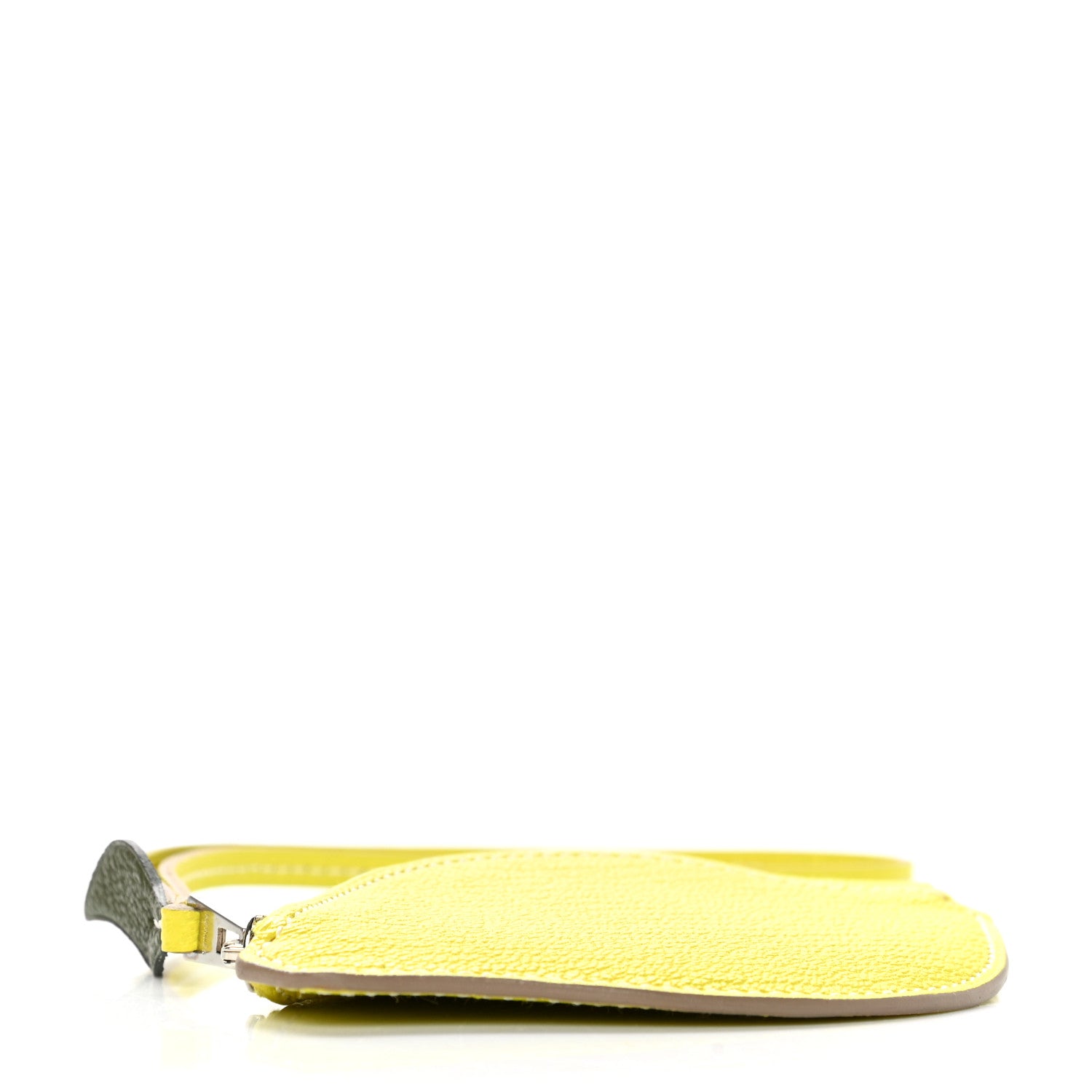 Hermes Chevre Mysore Tutti Frutti Citron Clutch Lime 3 of 7