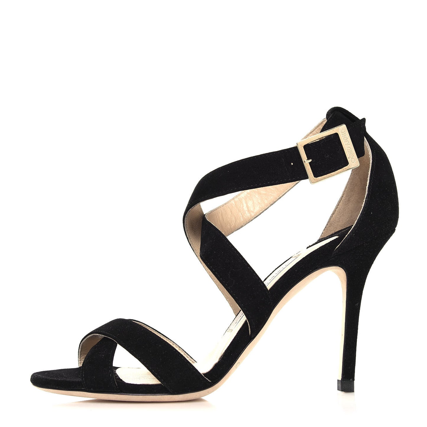 Suede Lottie Sandals 36.5 Black