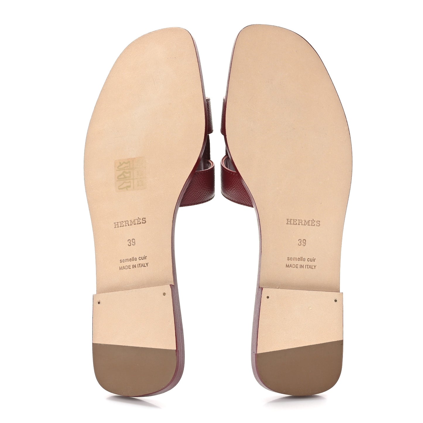 Epsom Oran Sandals 39 Rouge H