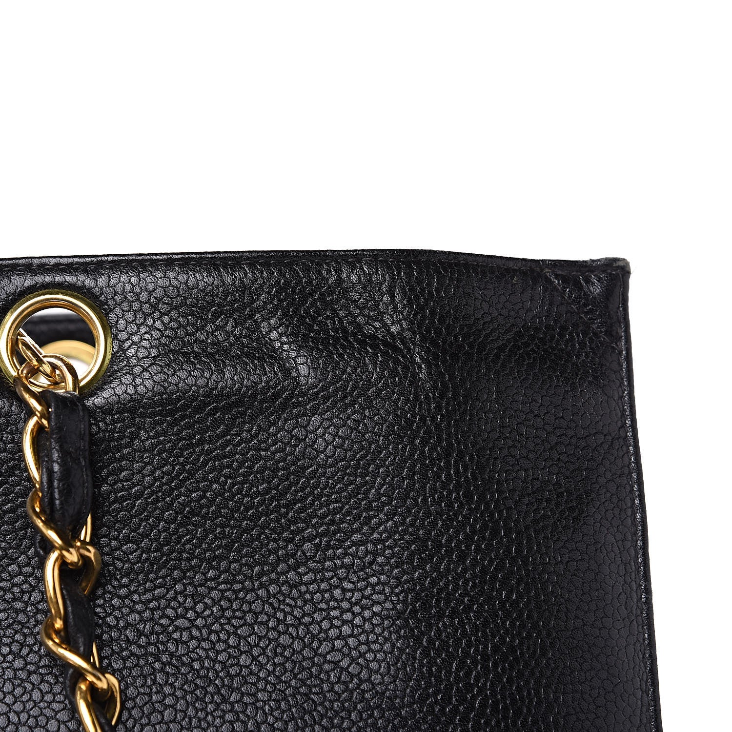 Chanel Caviar CC Shoulder Bag Black 11 of 13