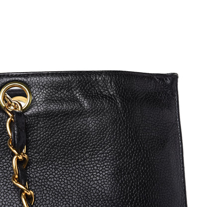 Chanel Caviar CC Shoulder Bag Black 11 of 13