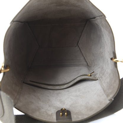 Celine Soft Grained Calfskin Sangle Bucket Bag Taupe 6 of 10