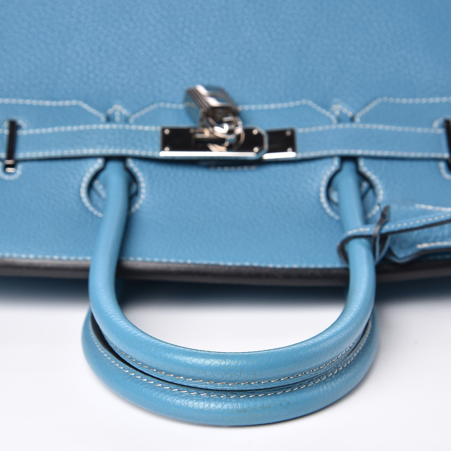 Hermes Togo Birkin 35 Blue Jean 33 of 39