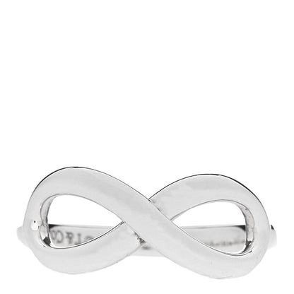 Tiffany Sterling Silver Infinity Ring 49 5 1 of 4