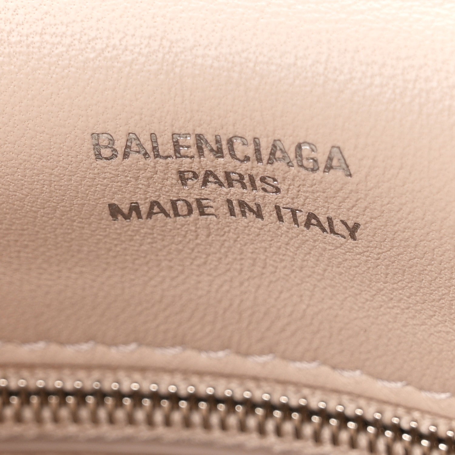 Balenciaga Natural Smooth Calfskin Small Rodeo Top Handle Handbag Almond 6 of 9