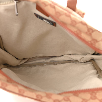 Gucci X MLB GG Monogram NY Yankees Medium Backpack Beige Ruggine Ivory 5 of 10