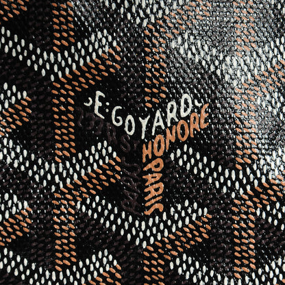 Goyard Goyardine Saint Louis PM Black and Tan 6 of 7