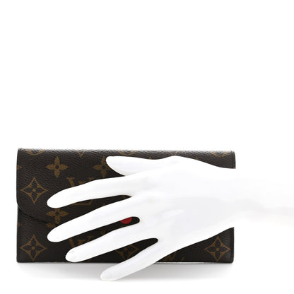 Louis Vuitton Monogram Emilie Wallet Fuchsia 2 of 7