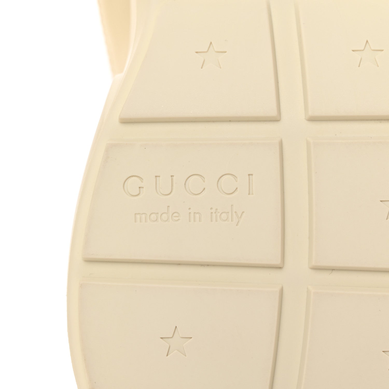 Gucci Apollo Calfskin Star Interlocking G Mens Rhyton Sneakers 8 Ivoire 7 of 15