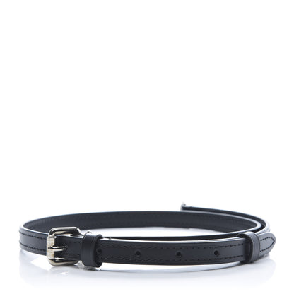 Louis Vuitton Calfskin 16mm Adjustable Shoulder Strap Black 4 of 4