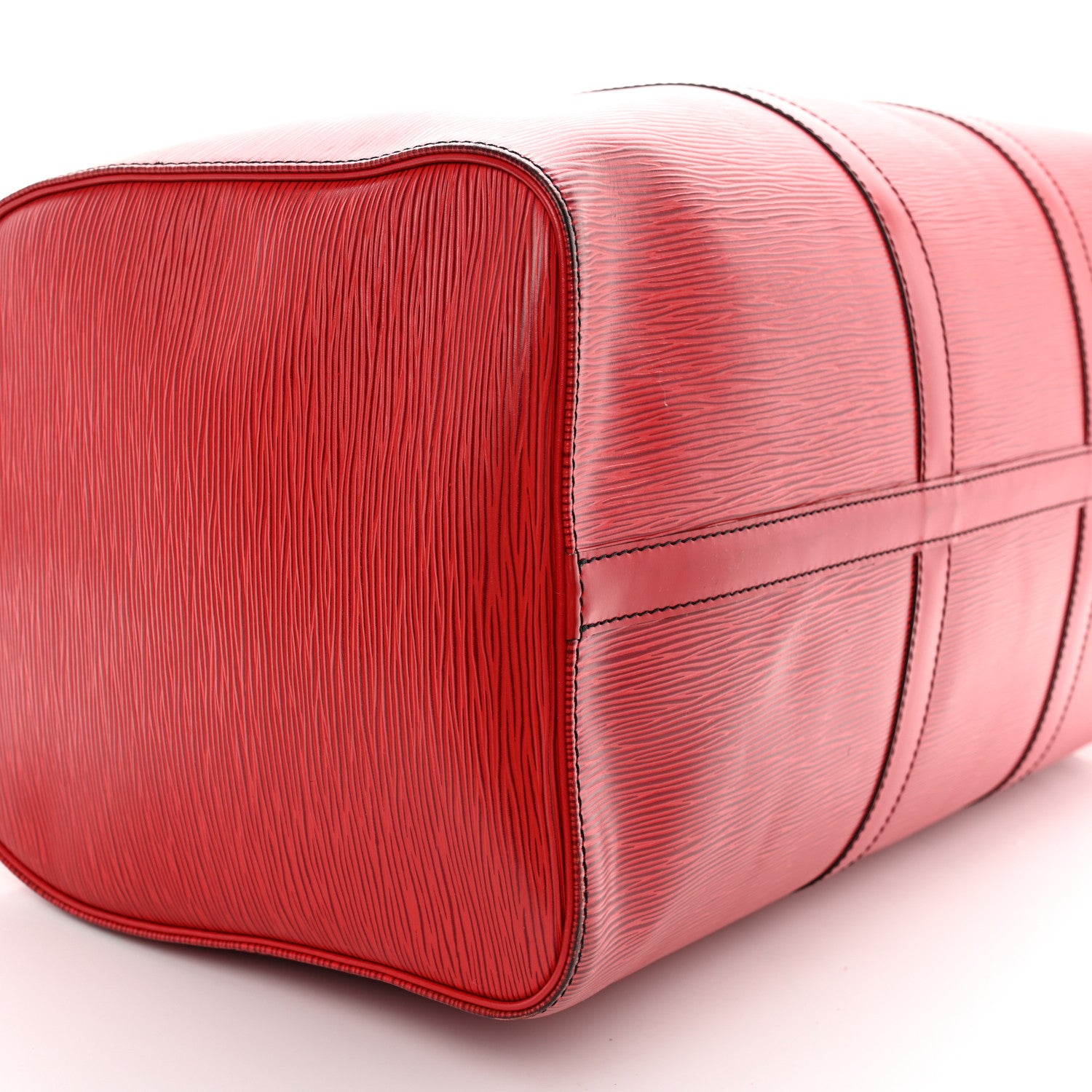 Louis Vuitton Epi Keepall 50 Castillan Red 9 of 12