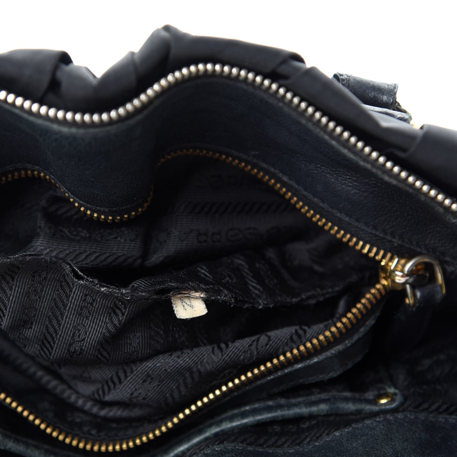 Prada Tessuto Nylon Gaufre Tote Black 18 of 21