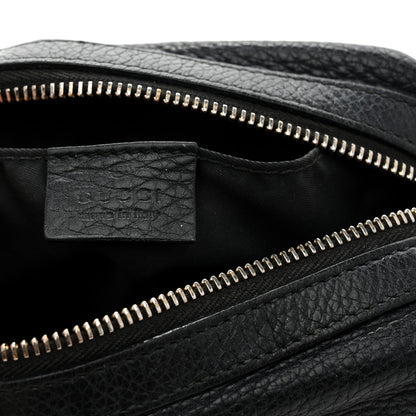 Gucci Pebbled Calfskin Medium Soho Cosmetic Case Black 6 of 7