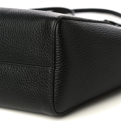 Gucci Dollar Calfskin Mini Swing Top Handle Bag Black 6 of 10