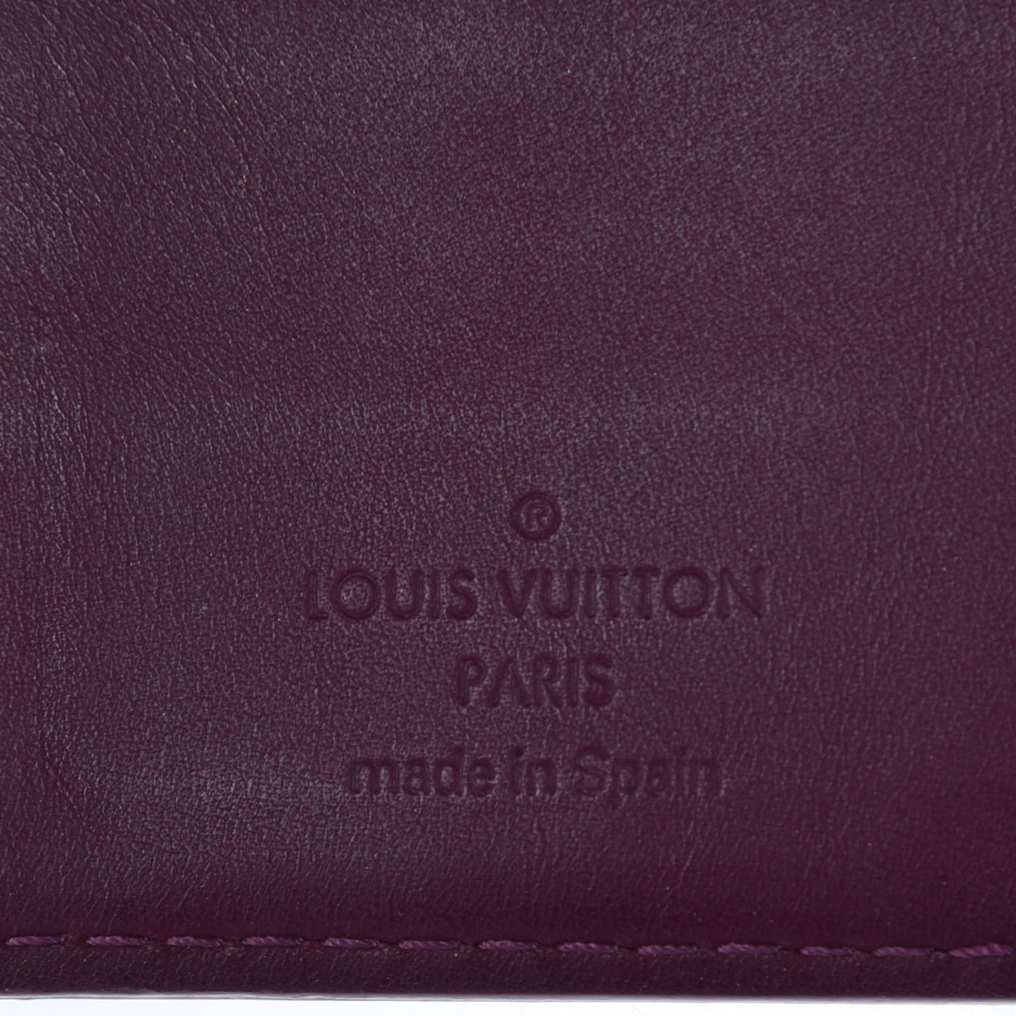 Vernis Small Ring Agenda Violet