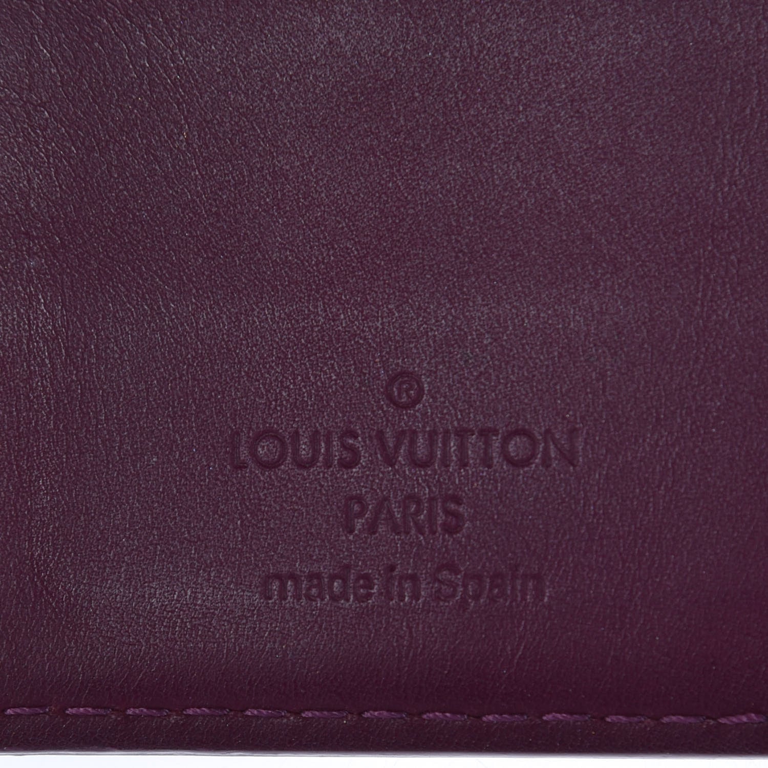 Louis Vuitton Vernis Small Ring Agenda Violet 7 of 7