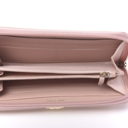 Chanel Patent Quilted Boy Long Zip Around Wallet Light Pink 5 of 12