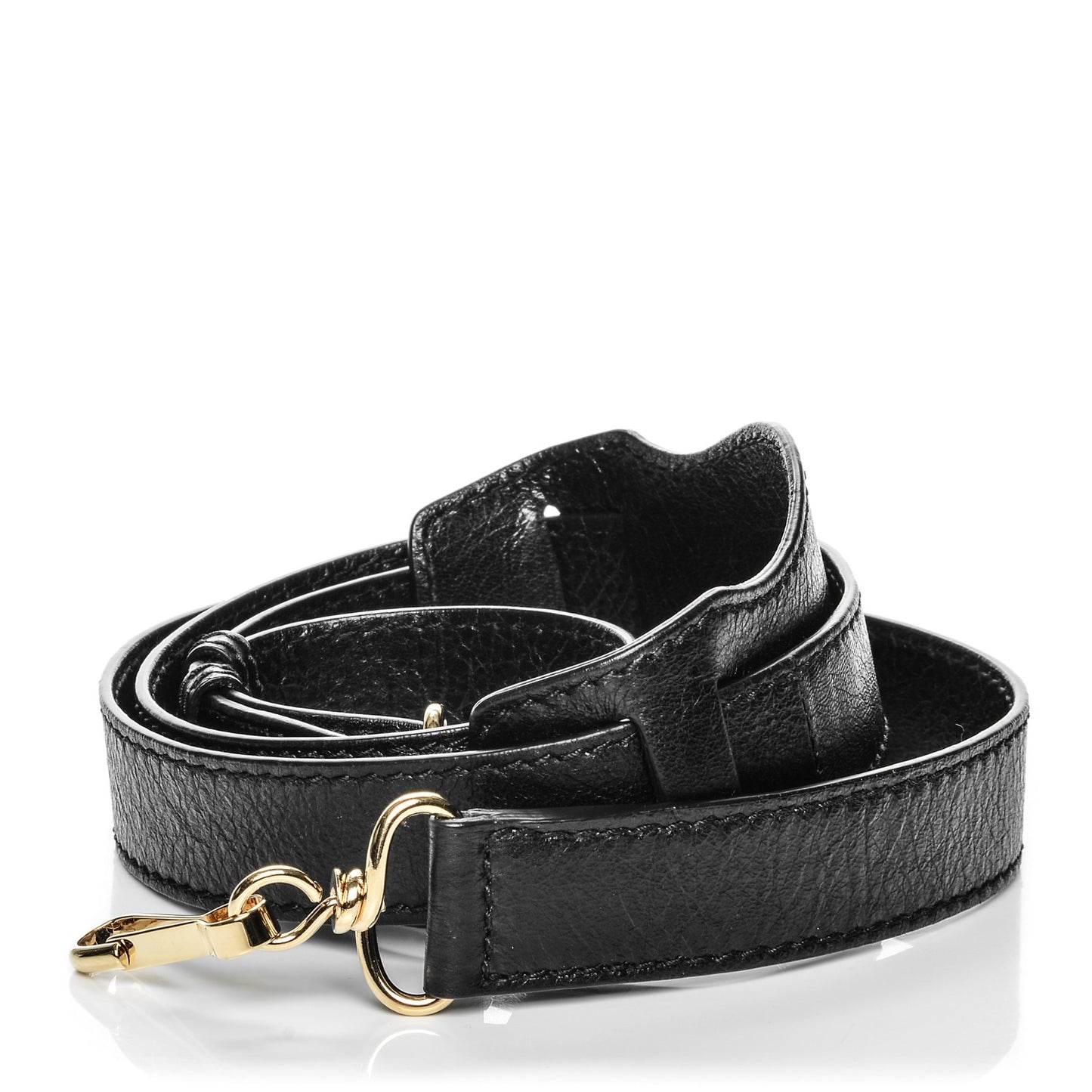 Agneau Shoulder Strap Black
