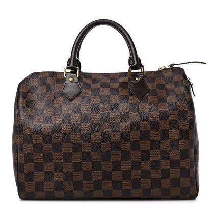 Louis Vuitton Damier Ebene Speedy 30 1 of 19