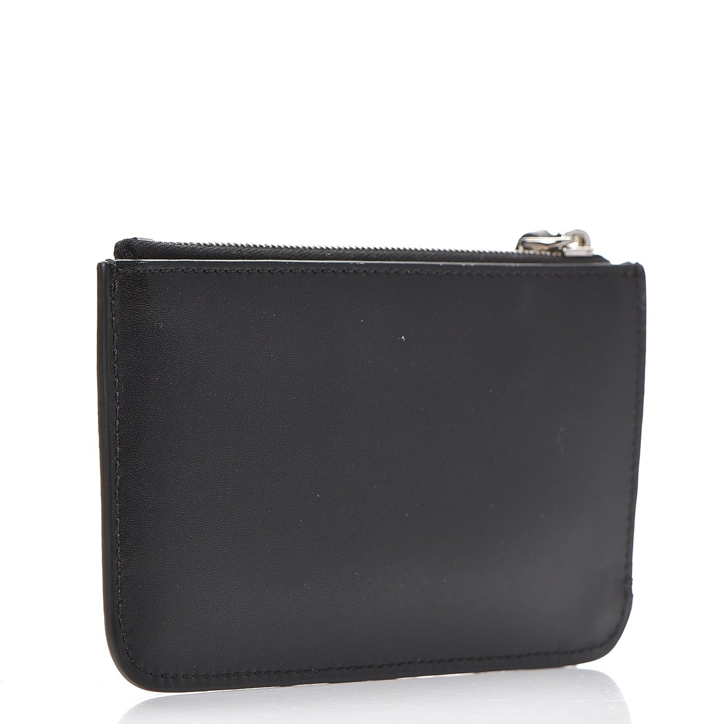 Vitello Liberty Studded Large Key Case Pouch Black Multicolor