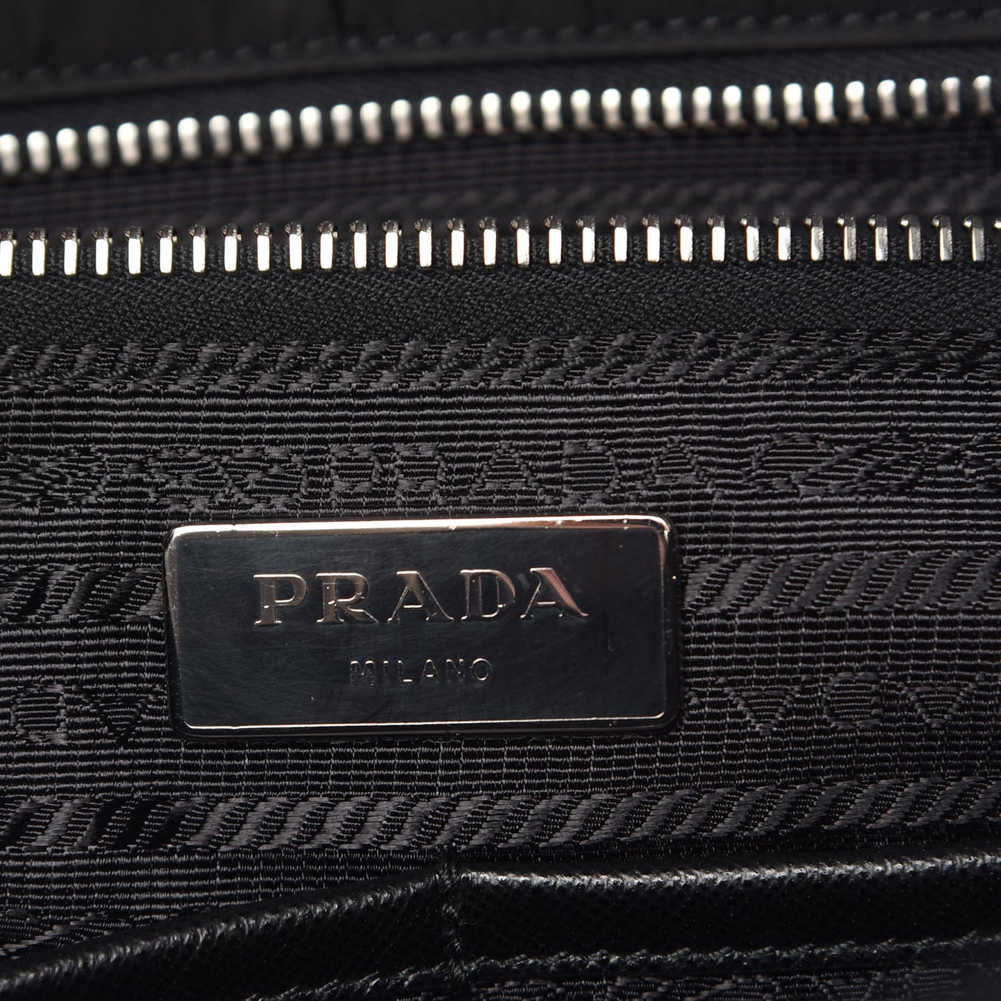 Nylon Vela Baby Bag Black