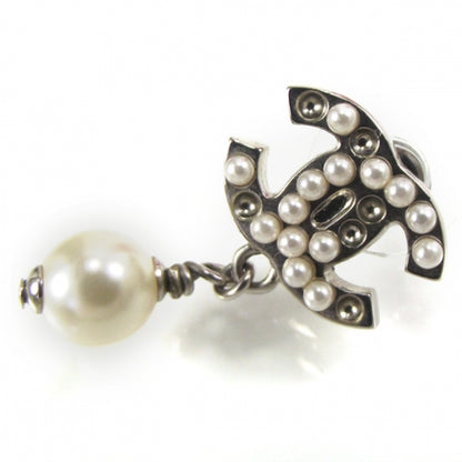Chanel Pearl CC Dangle Earrings 5 of 5