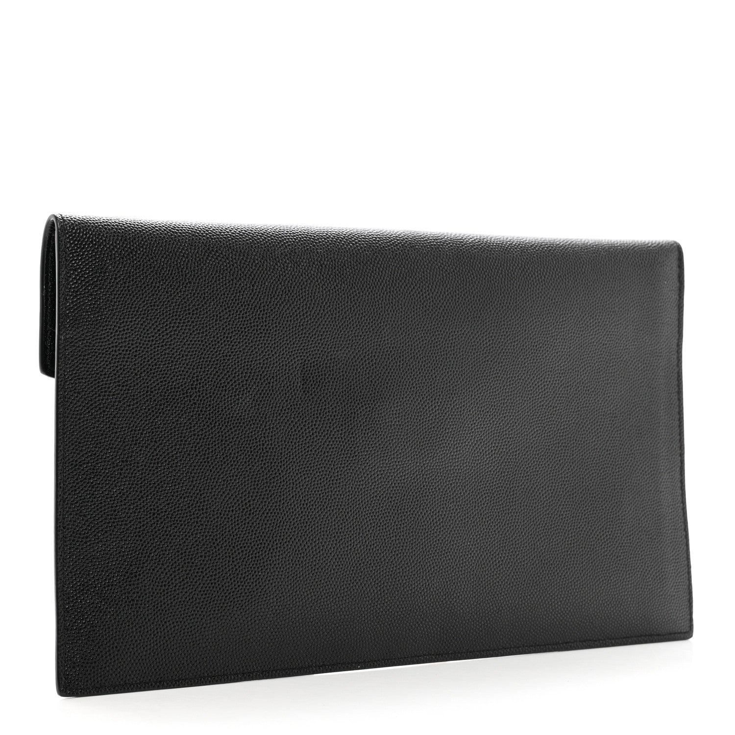 Saint Laurent Grain De Poudre Uptown Pouch Black 3 of 6