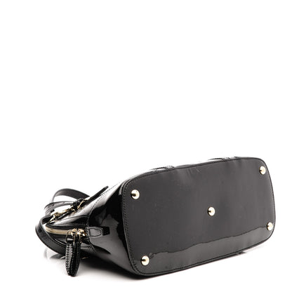 Gucci Patent Microguccissima Small Nice Top Handle Dome Bag Black 4 of 10