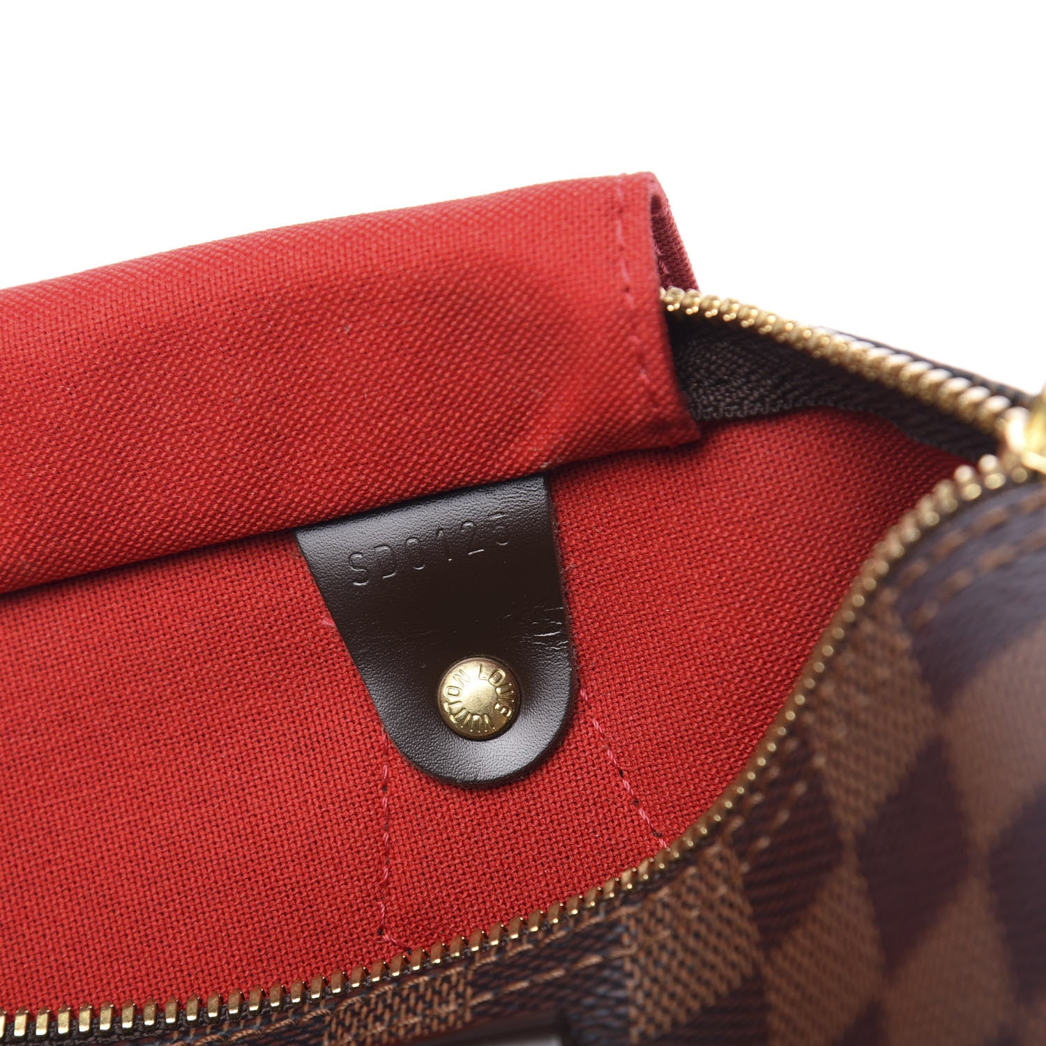 Louis Vuitton Damier Ebene Speedy Bandouliere 30 7 of 11