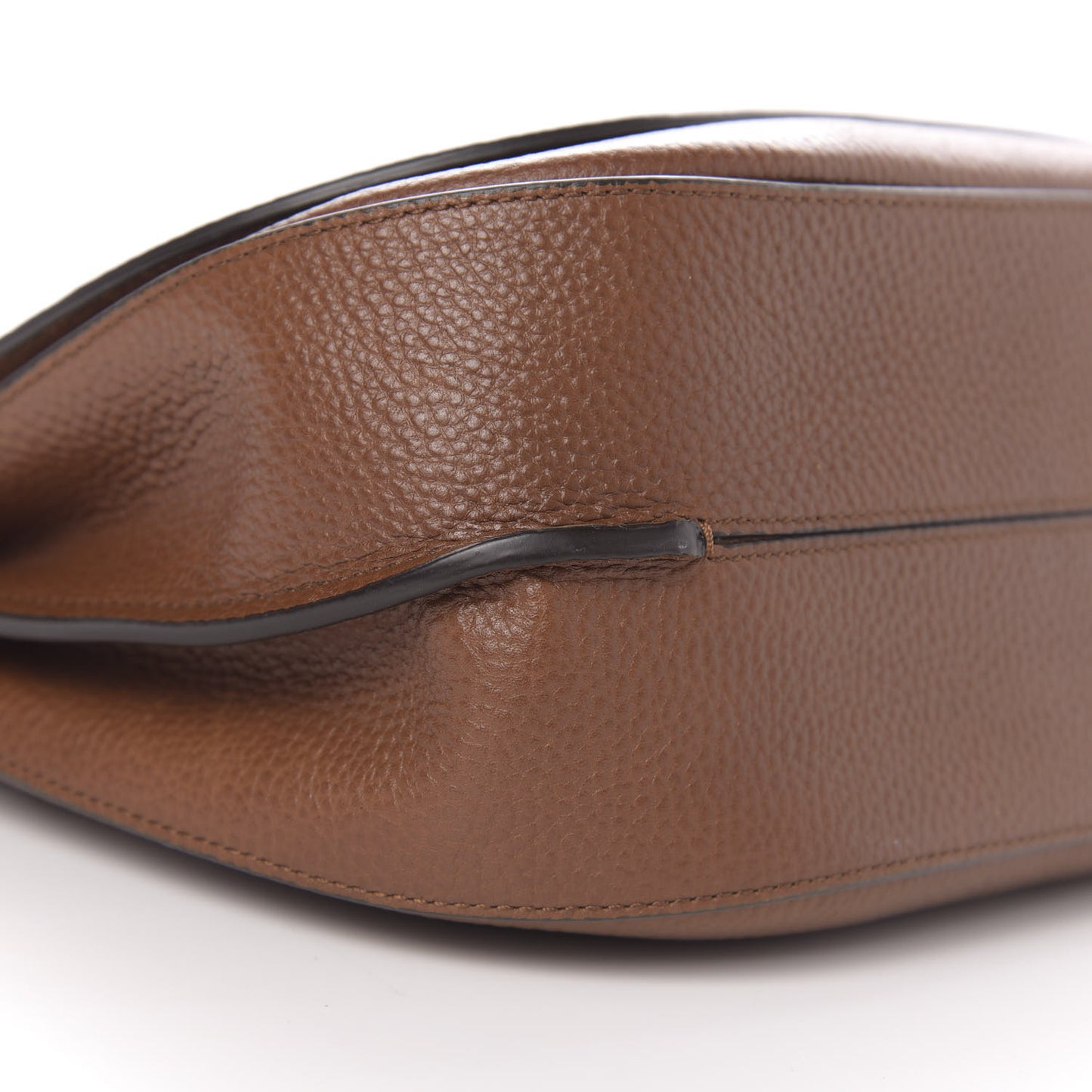 Small Classic Grain Calfskin Amberley Satchel Oak