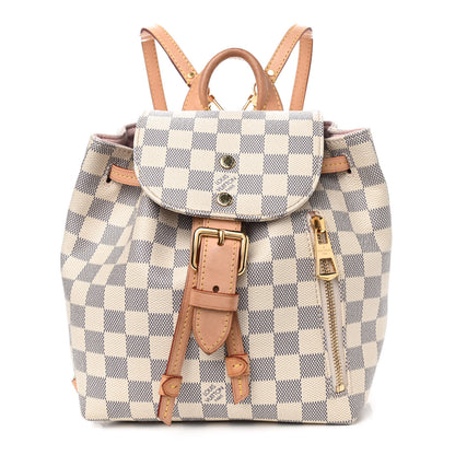 Louis Vuitton Damier Azur Sperone BB Backpack 1 of 16