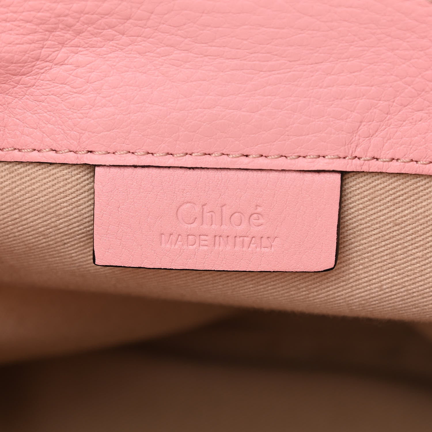 Chloe Suede Calfskin Mini Faye Backpack Ideal Blush 6 of 10