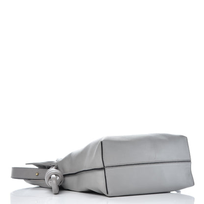 Loewe Calfskin Flamenco Knot Bag Grey 4 of 6
