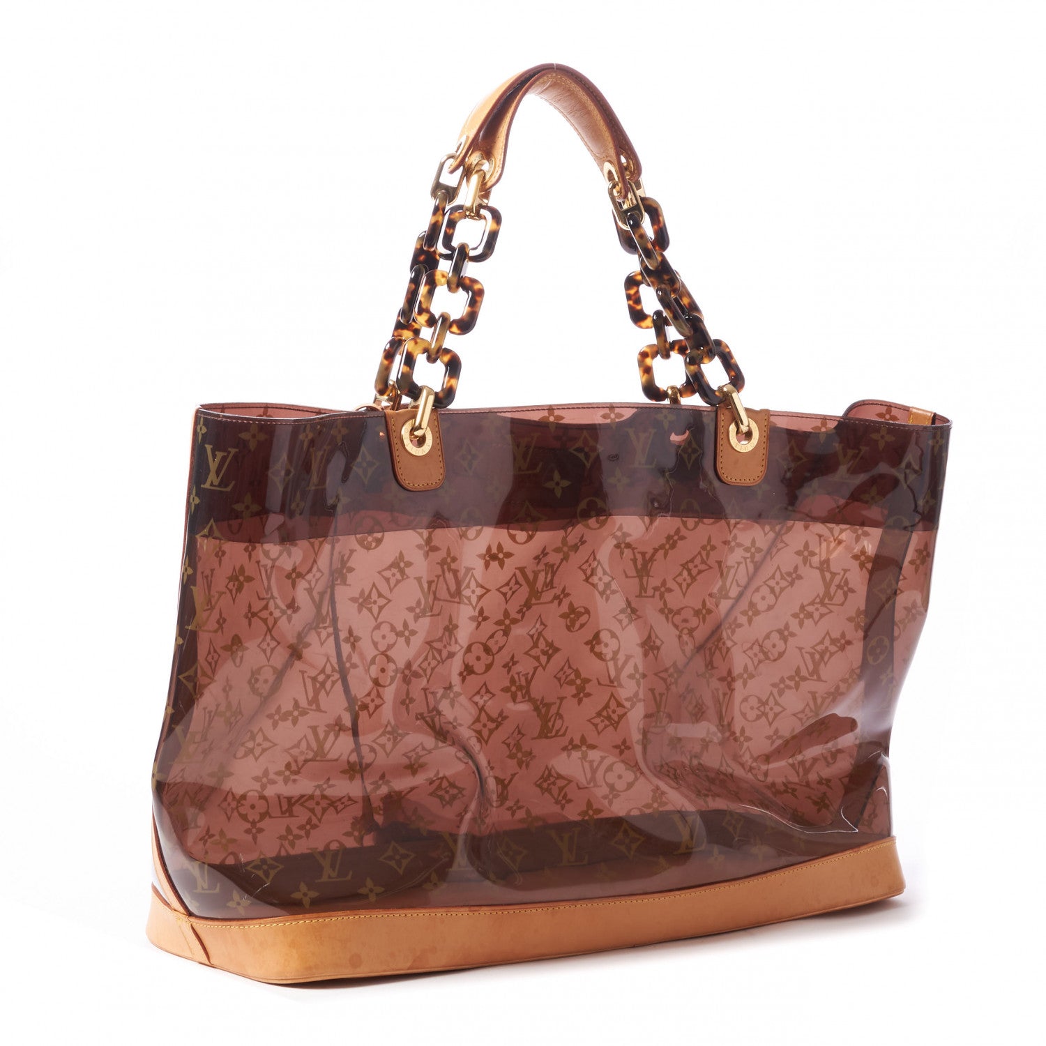 Louis Vuitton Vinyl Cabas Sac Ambre GM 2 of 8