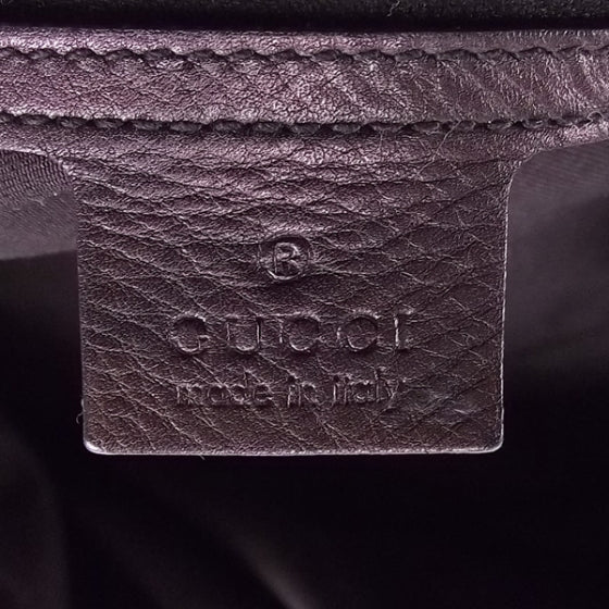 Gucci Leather Large SABRINA Black 9 of 12