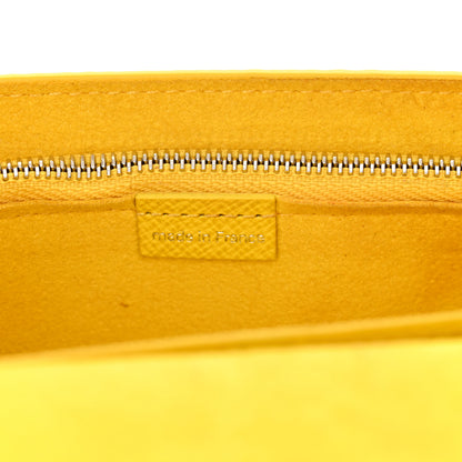 Louis Vuitton LV x YK Epi Infinity Dots Twist Belt Chain Wallet Yellow Black 7 of 12