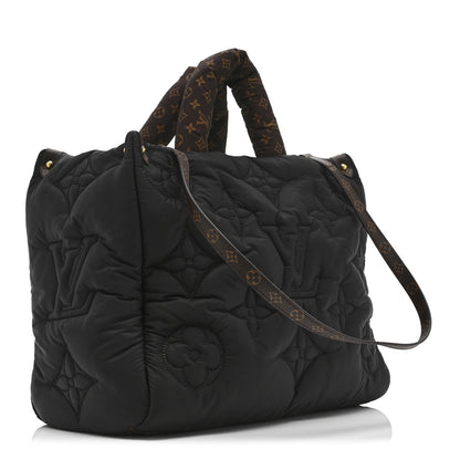 Louis Vuitton Econyl Monogram Pillow Giant Onthego MM Black 3 of 9