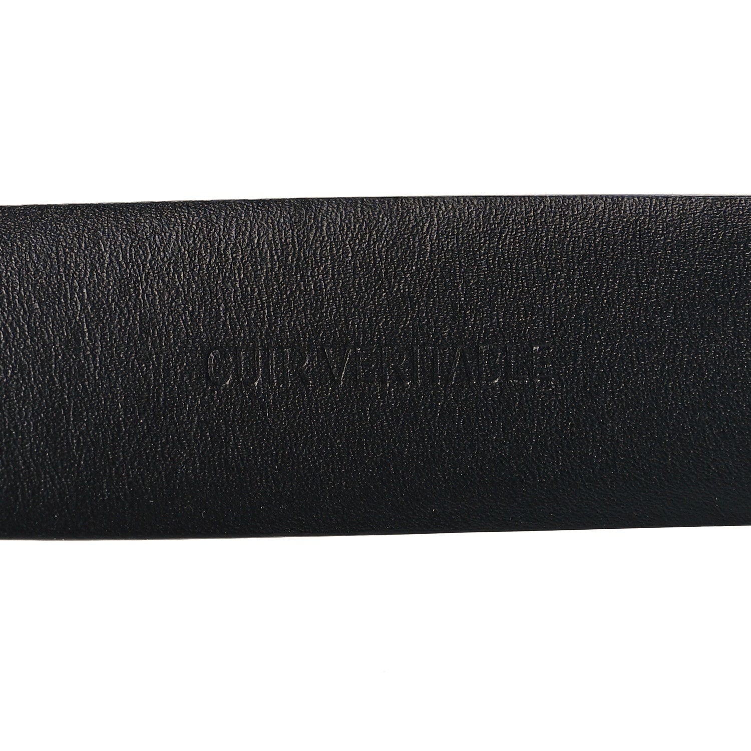 Chanel Calfskin Pearl Crystal CC Belt 75 30 Black 5 of 7