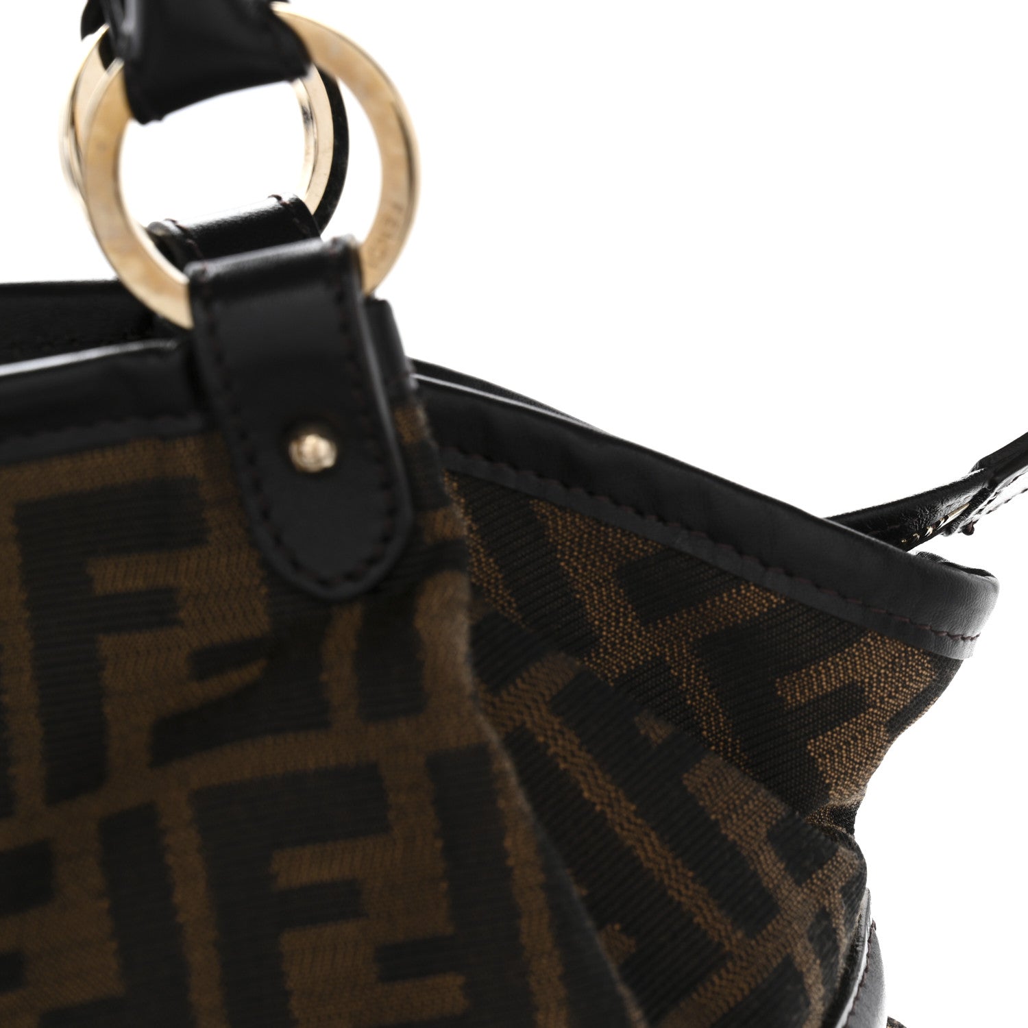Fendi Zucca Large Chef Shopper Tote Tobacco 1852232 – FASHIONPHILE